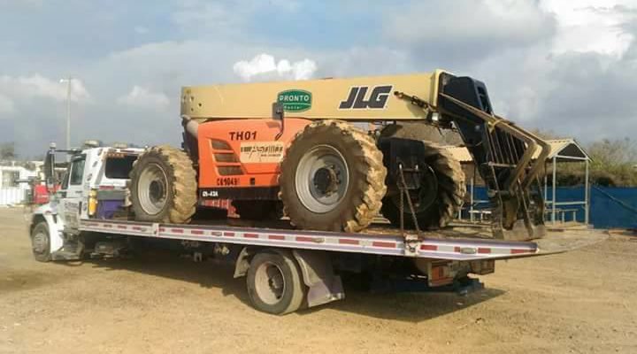 Gruas para Máquinas Pesadas